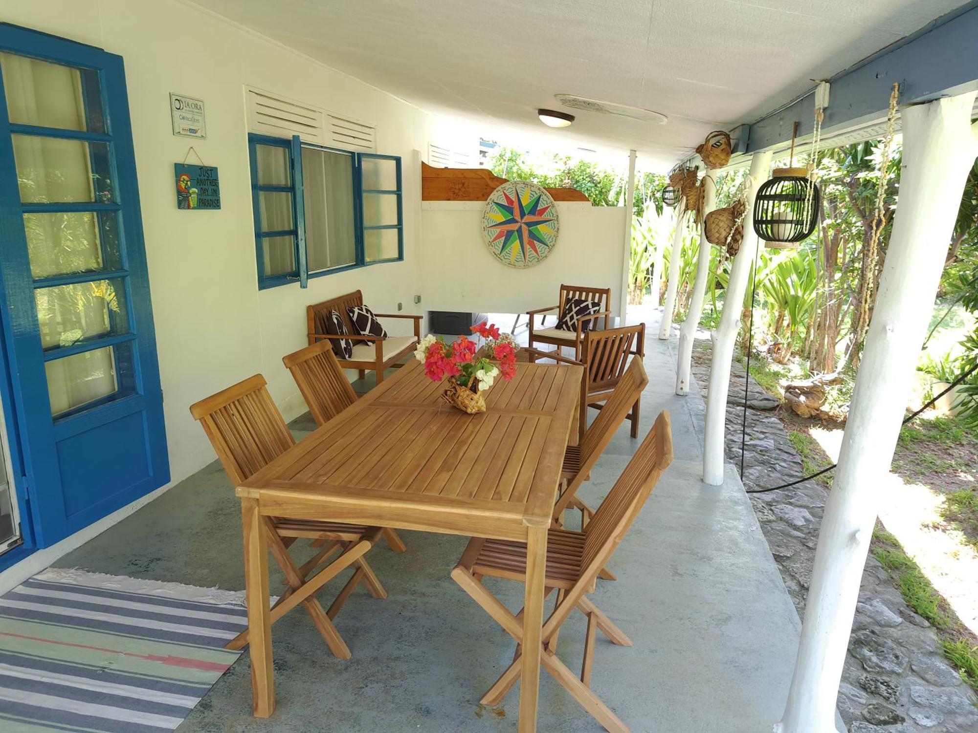 Moana Breeze Rangiroa - Rental Car Included - Air Conditioning - Wi-Fi Tiputa Luaran gambar